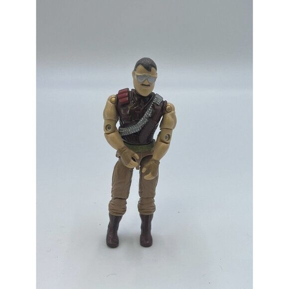 Vintage GI Joe Sgt Slaughter 1988 Hasbro Action Figure No Hat - Picture 1 of 3